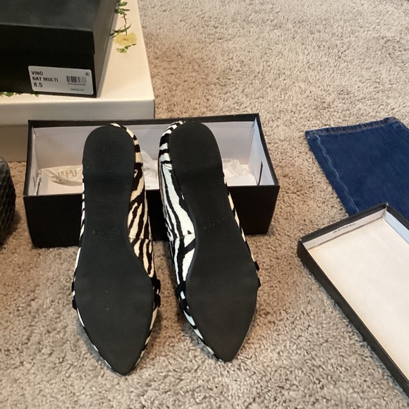 Reba Shoes - Hair on hide flats